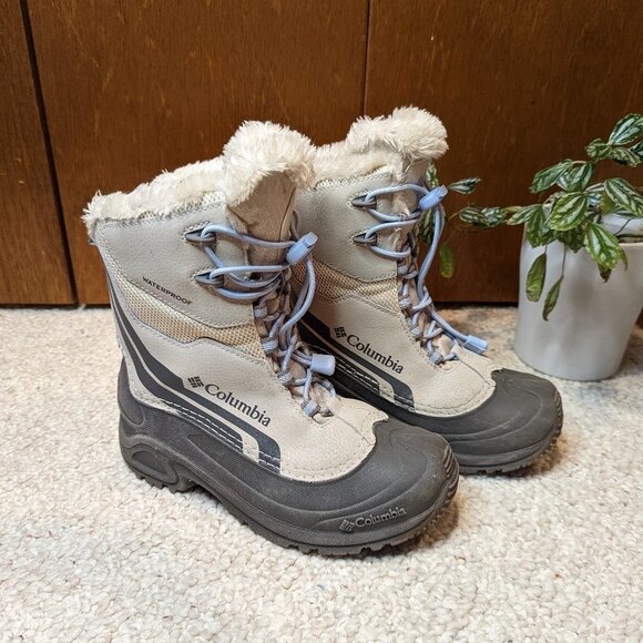 Columbia Youth Bugaboot IV Omni-Heat Winter Waterproof Boots - Picture 1 of 9